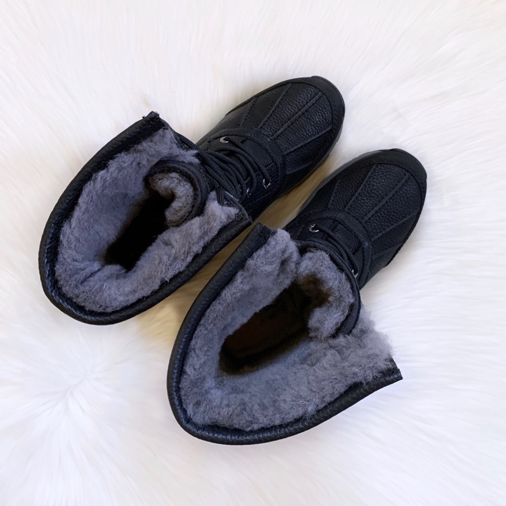 UGG Adirondack III Black Waterproof Boots - Picture 8 of 11